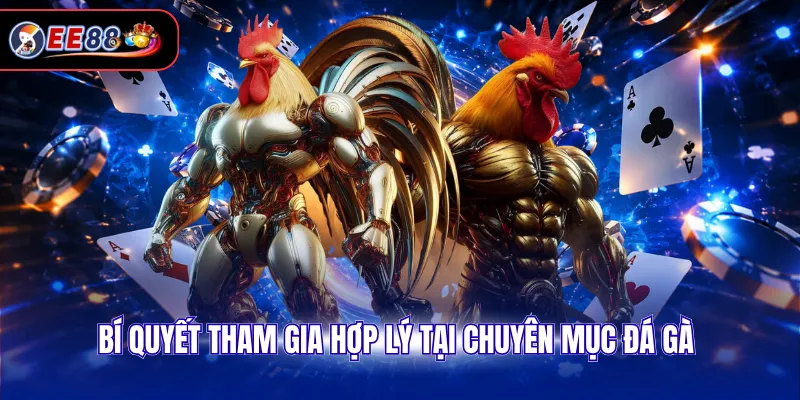 Bí quyết tham gia hợp lý tại chuyên mục đá gà